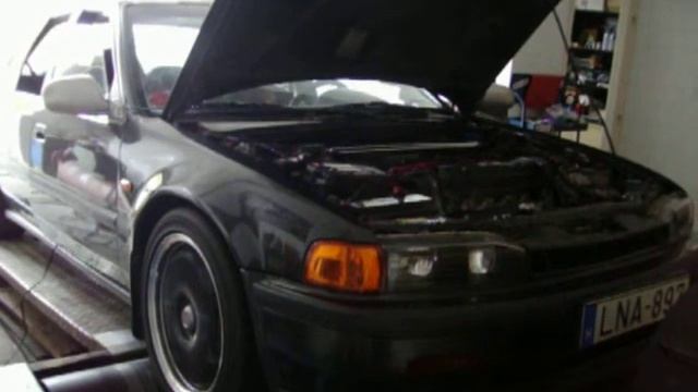 Accord CB3 ( F20A4 block, H22 Pistons, F22B DOHC head) 170HP 1. смотреть онлайн