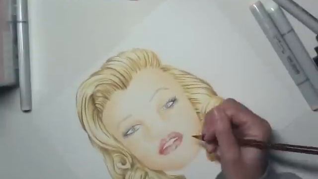 CandyCakesArt Speeded Portrait: Marilyn Monroe смотреть онлайн