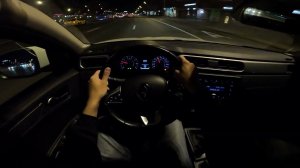 2021 RENAULT ARKANA / Рено Аркана 1.6  вариатор 114 л.с. | Ночной тест-драйв от первого лица