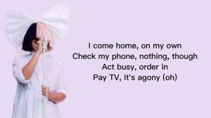 Sia - Big Girls Cry (Lyrics)