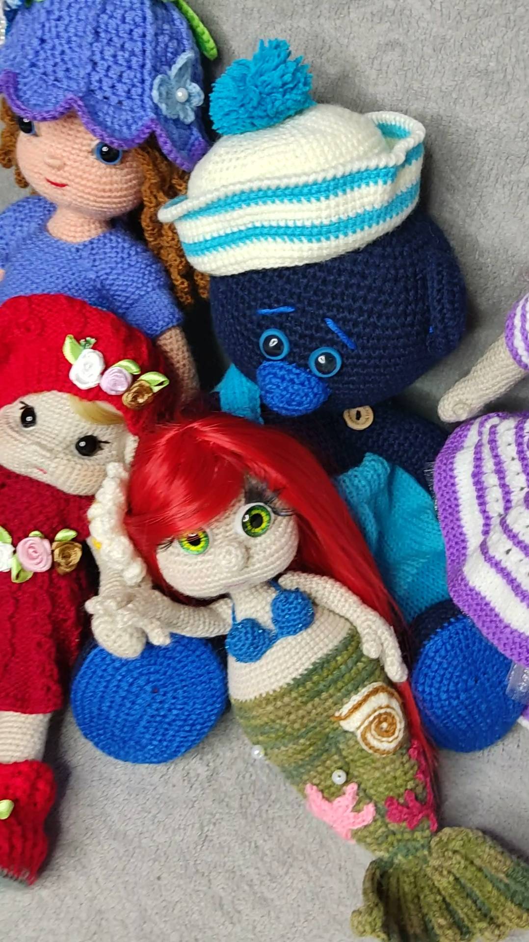 Всем привет! Вот такие замечательные куклы получаются у моей помощницы. смотреть онлайн