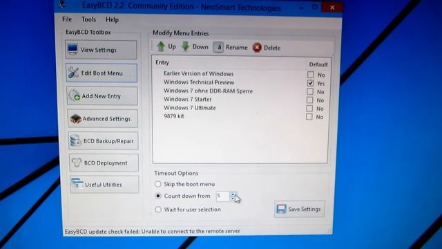How to return using the Windows 7 OS selection menu again (Fast!) смотреть онлайн
