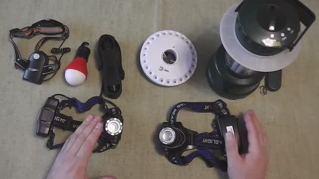 Мои походные фонари. Обзор фонорей для похода, рыбалки и отдыха. смотреть онлайн