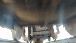 Union Pacific coal train runs over camera at North Platte, NE railway crossing