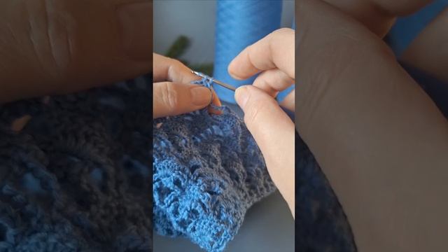 Шаль крючком