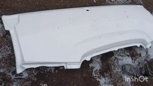 Усиленный пластиковый капот  hyundai hd 65 , 72 , 78