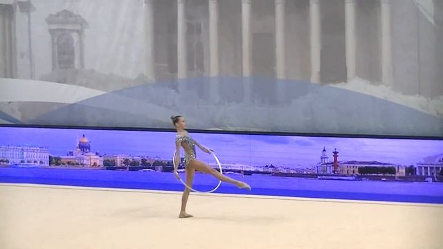 Pobedushkina Maria hoop Cup of Russia 2018 смотреть онлайн