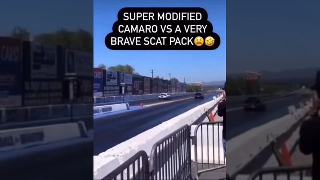 Full bolt on Camaro vs Stock Scat Pack 😂😂😂😂😂😂wtf смотреть онлайн