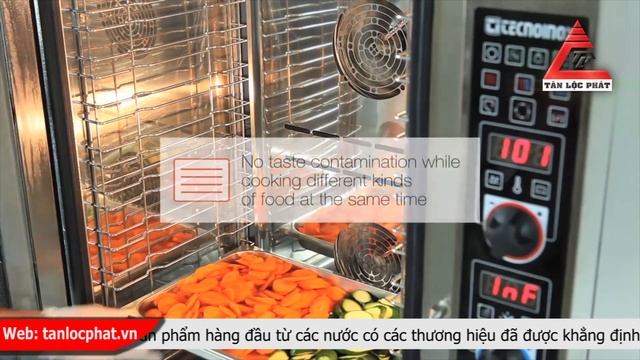 Lò nướng Tecnoinox hấp nướng thực phẩm thật đơn giản смотреть онлайн