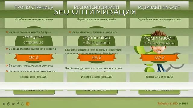 Изработка на сайт и SEO оптимизация смотреть онлайн