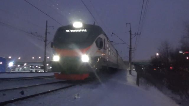 Электропоезд ЭП2Д-???? ЦППК сообщением Ипподром - Зеленоград-Крюково смотреть онлайн