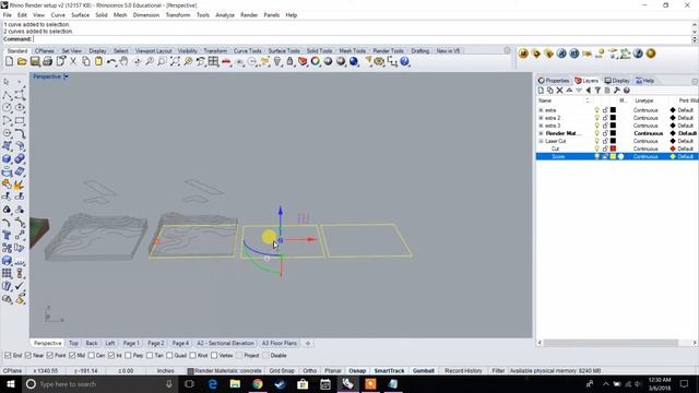 Rhino Beginner Series: 3D Rhino File to Laser Cut Model - Part 1 смотреть онлайн