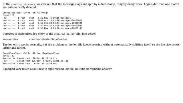 DevOps & SysAdmins: CentOS rsyslog how to split log files by date? смотреть онлайн