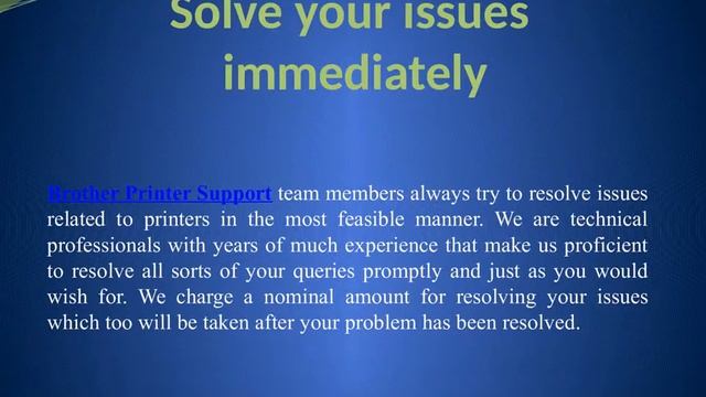 Brother Printer Support смотреть онлайн