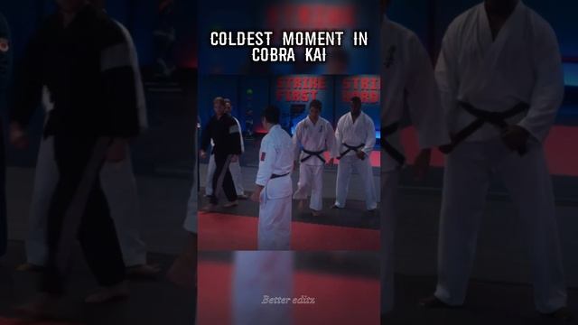 Coldest moment in cobra kai#shorts #shorts смотреть онлайн