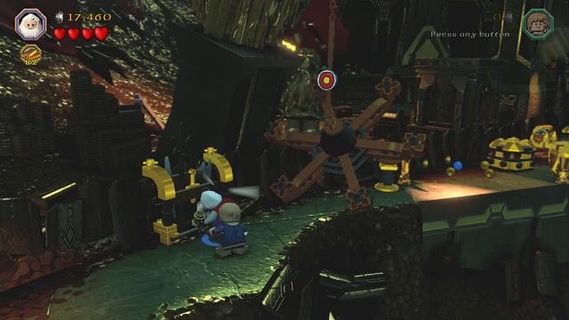 LEGO: The Hobbit Walkthrough Part 23 - Smaug & Arkenstone (PS4 1080p Gameplay) смотреть онлайн