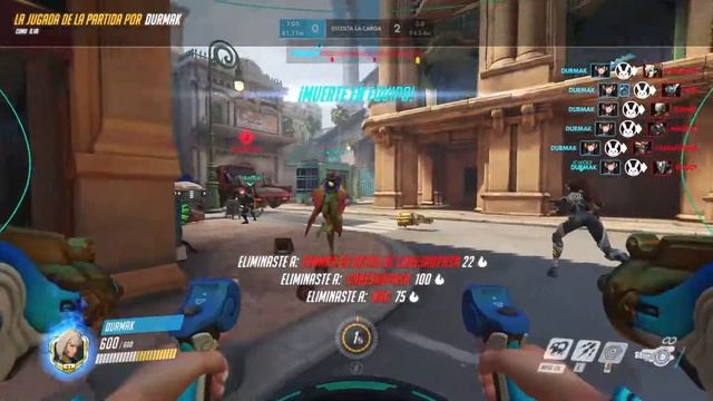 Overwatch Dva Team Kill смотреть онлайн