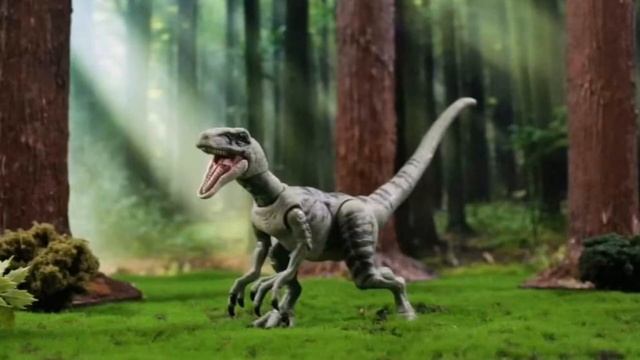 VELOCIRAPTOR DELTA & CLAIRE DEARING Hammond Collection Jurassic World MATTEL Figuras