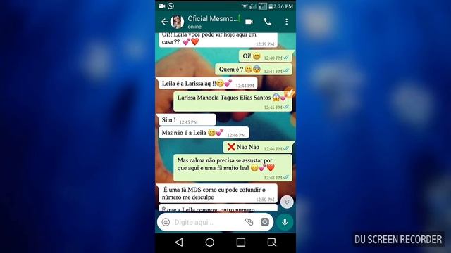 Lari oficial 😨❤️(Fake chat conversations) смотреть онлайн