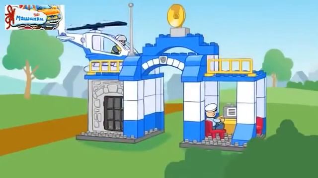 Развивающие игрушки для детей Полиция Мультики про машинки смотреть онлайн