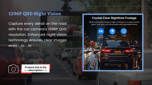 KAWA Dash Cam 2K: Mini Front Dash Camera With Voice Control! | Review