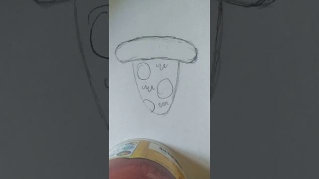 Нарисовала пиццу (ето ещё только начало, потом у меня будет все ещё лучше!) смотреть онлайн