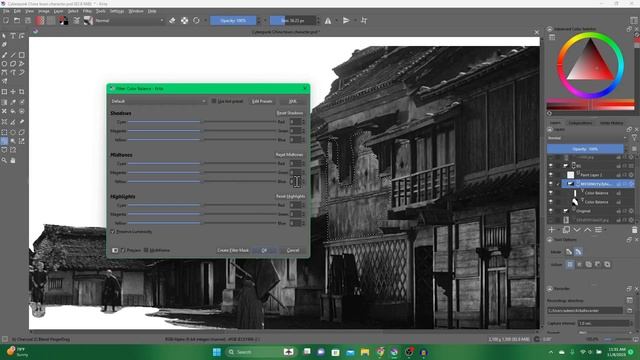 Easily Get Sepia Brown in Krita смотреть онлайн