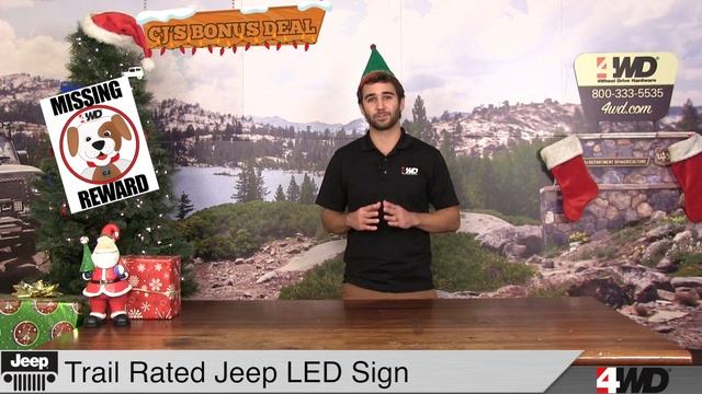 Day 3: Trail Rated LED Jeep Sign/Trek Armor Universal Paracord Grab Handles ON SALE 12/9/15 ONLY смотреть онлайн
