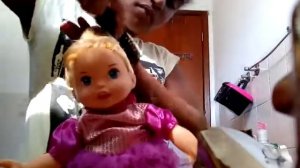 Rotina da tarde da minha bebê bela