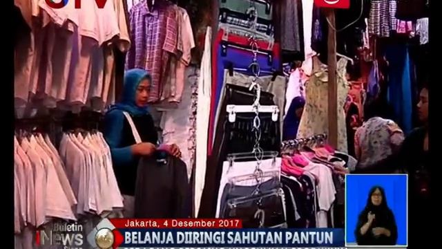 Ini Cara Lucu Pedagang Pakaian Bekas Di Senen Pancing Pembeli - BIS 04/12