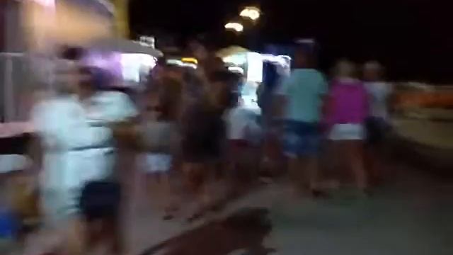 Набережная вечером Железный порт смотреть онлайн