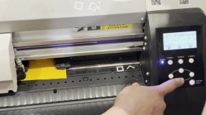 2.05. Контурная резка. Mimaki. Определение давления и офсета ножа, замена ножа