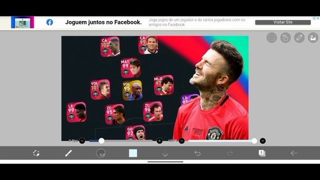 Como Fazer Uma Thumbnail Pelo Celular (RAPIDO E FACIL)! Thumb De Pes 2021 Mobile pelo Ps Touch смотреть онлайн