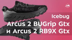 Кроссовки Icebug Arcus 2 BUGrip Gtx и Icebug Arcus 2 RB9X Gtx