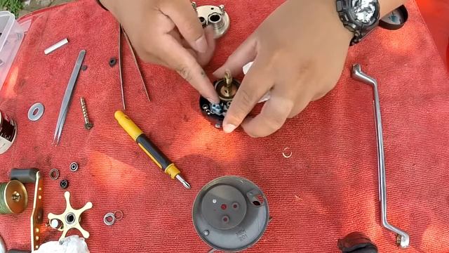 Mr. Angler Man : EP 2 ผ่า ประกอบ รอก shimano cadiff201a смотреть онлайн