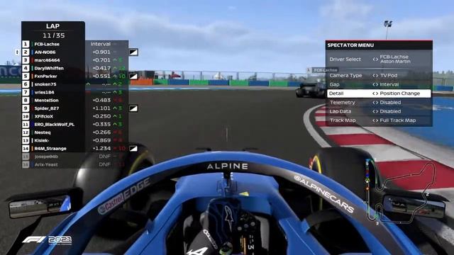 F1 2021 - ERO PS F4 - S7 R12 - HUNGARIAN GP смотреть онлайн