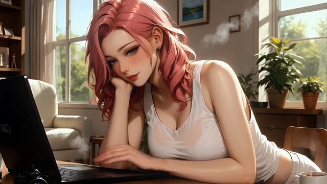 Cozy Room Tune - Lofi Chill Beats 🎶💻 смотреть онлайн