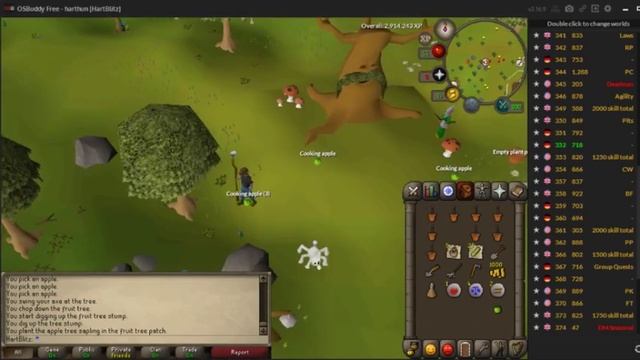 OSRS - Farming Guide - Tree Runs/Low Level Farming смотреть онлайн