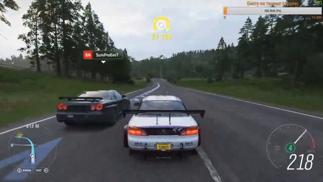Енот отправляется на дрифт!Возвращение Forza Horizon 4 смотреть онлайн