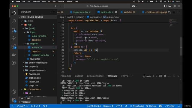 52 -Improve validation and errors for login and register смотреть онлайн