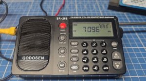 Qodosen SR-286. Прием радиолюбителей на 40 метрах в SSB.