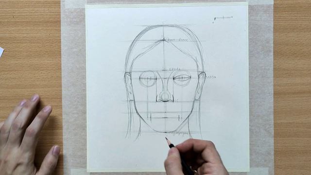 Как нарисовать лицо человека простым карандашом? смотреть онлайн