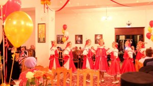 "Я на печке молотила" Танец воскресной школы на Пасху 2017