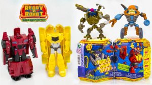 Мультик - Распаковка Ready 2 Robot - Роботы Трансформеры.