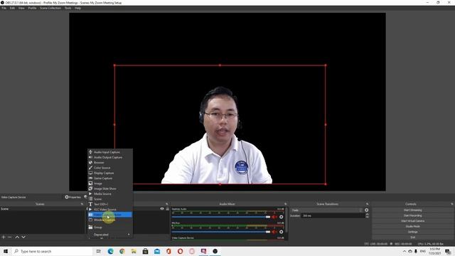 OBS Studios Virtual Background Tutorial смотреть онлайн