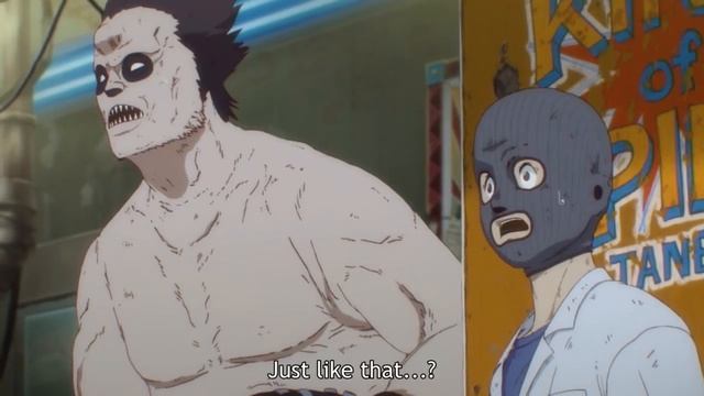 Nikaido rejects Kaiman! | Tanba WINS | Dorohedoro EP 11 ENGLISH SUB смотреть онлайн
