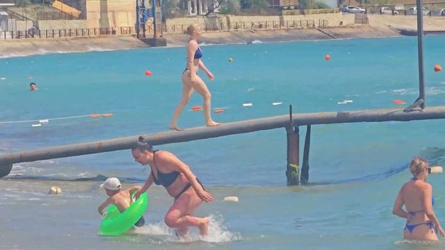 Крым. Случайно Зашли на Нудистский пляж. Место не для слабаков в Орджоникидзе. смотреть онлайн