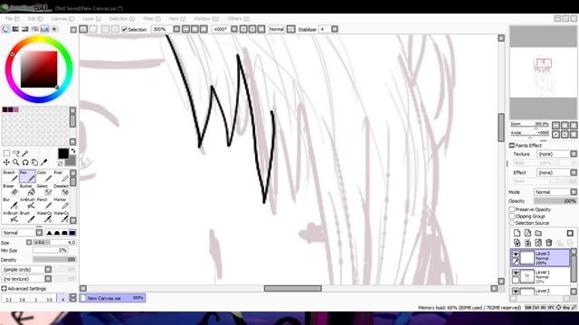 Drwaing in pain tool SAI（ﾉ｡≧◇≦）ﾉ смотреть онлайн