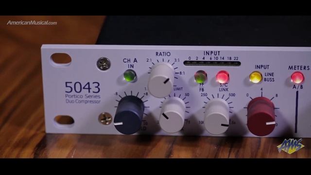 Neve Designs Portico 5043 Overview - Neve Designs Portico 5043 Compressor Limiter