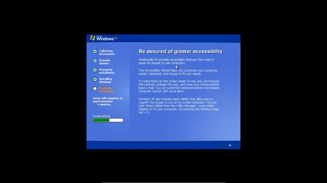 Microsoft Windows XP x64 Edition смотреть онлайн
